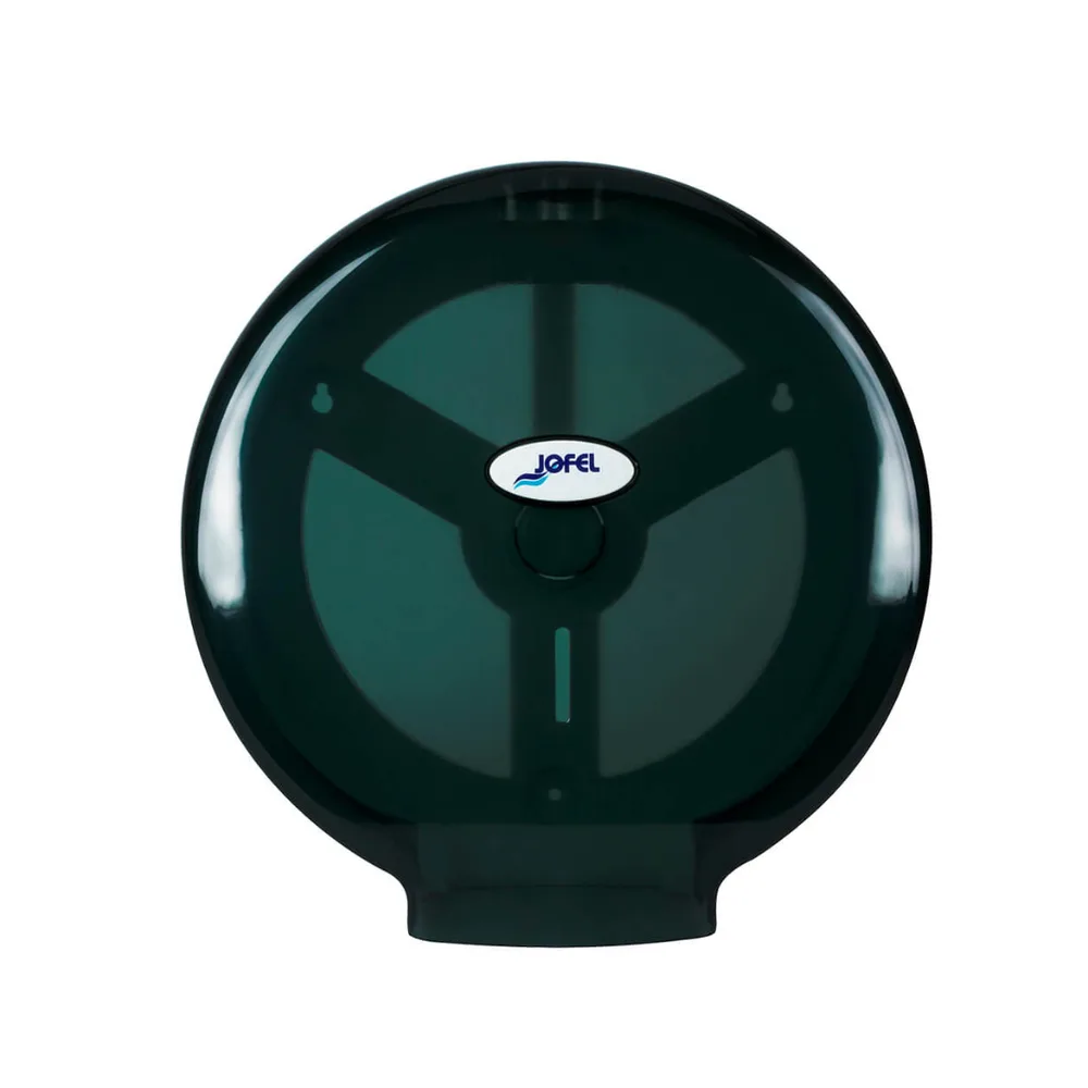 Dispensador de papel higiénico jumbo Smart Maxi | Jofel AE77403 | 1 rollo 12″ (300 mm) | Color humo